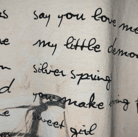 Rare Vintage Fleetwood Mac The Dance Tour Tshirt Large - Picture 10 of 15